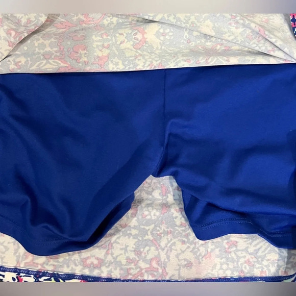 Tranquility Large Pink, Blue and White skort - Picture 4 of 5